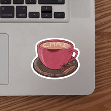 Load image into Gallery viewer, Chai or Die Sticker, Red