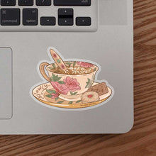 Load image into Gallery viewer, Make Haste...Slowly Tea Cup Sticker