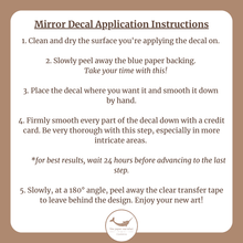 Load image into Gallery viewer, Meant For You Mirror Decal