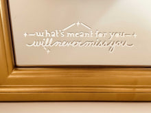 Load image into Gallery viewer, Meant For You Mirror Decal