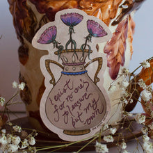 Load image into Gallery viewer, Exist for Yourself Vase Sticker