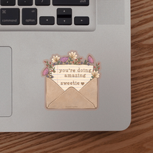 Load image into Gallery viewer, You're Doing Amazing Sweetie Sticker