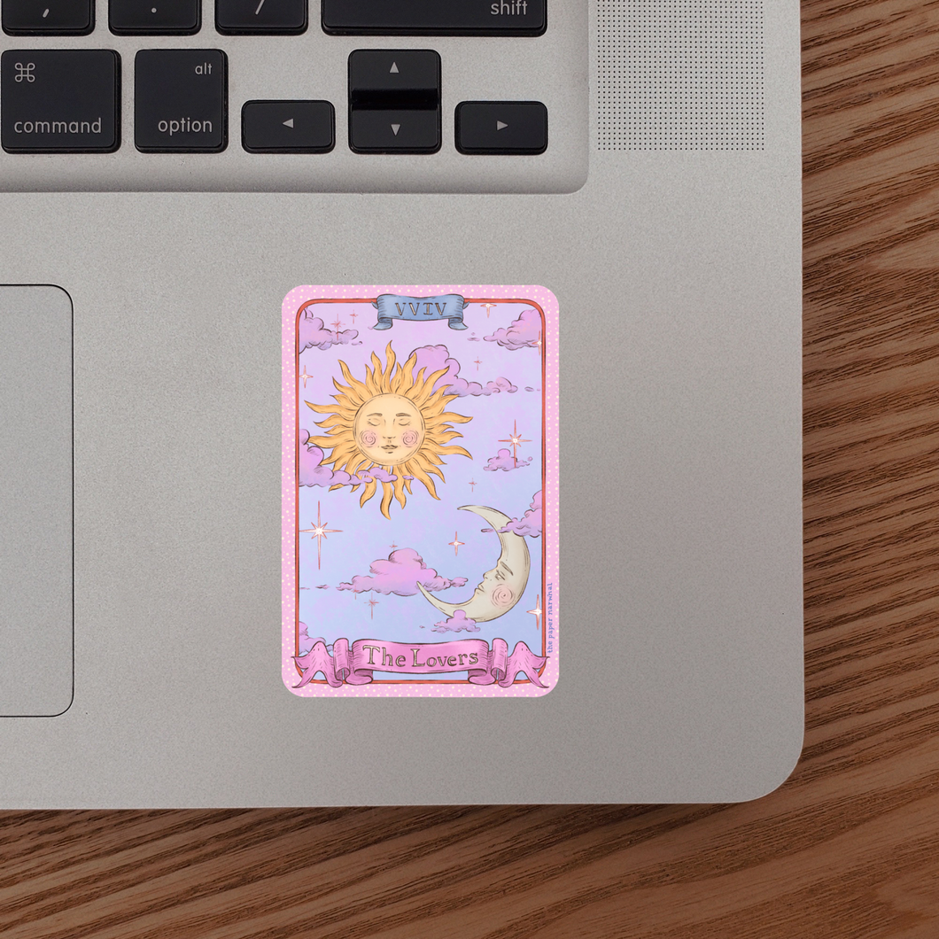 Sun & Moon Lovers Tarot Sticker
