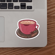 Load image into Gallery viewer, Chai or Die Sticker, Red

