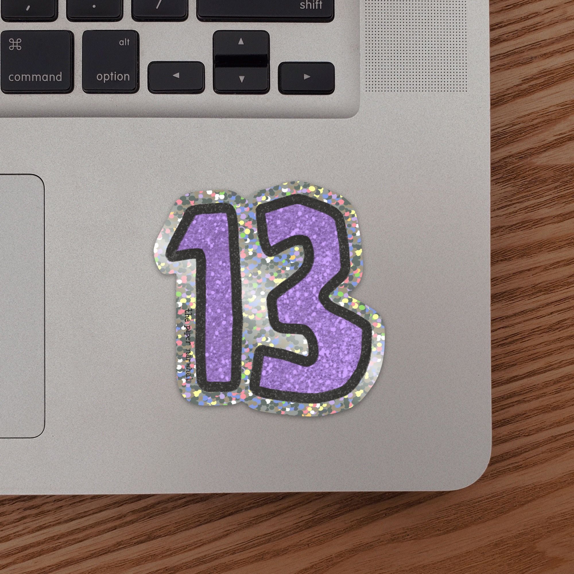Am13 Sticker Taylor's 13 Sticker – The Paper Narwhal
