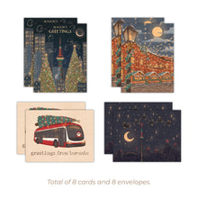 Load image into Gallery viewer, A Very Toronto Christmas (Set of 8) Greeting Cards
