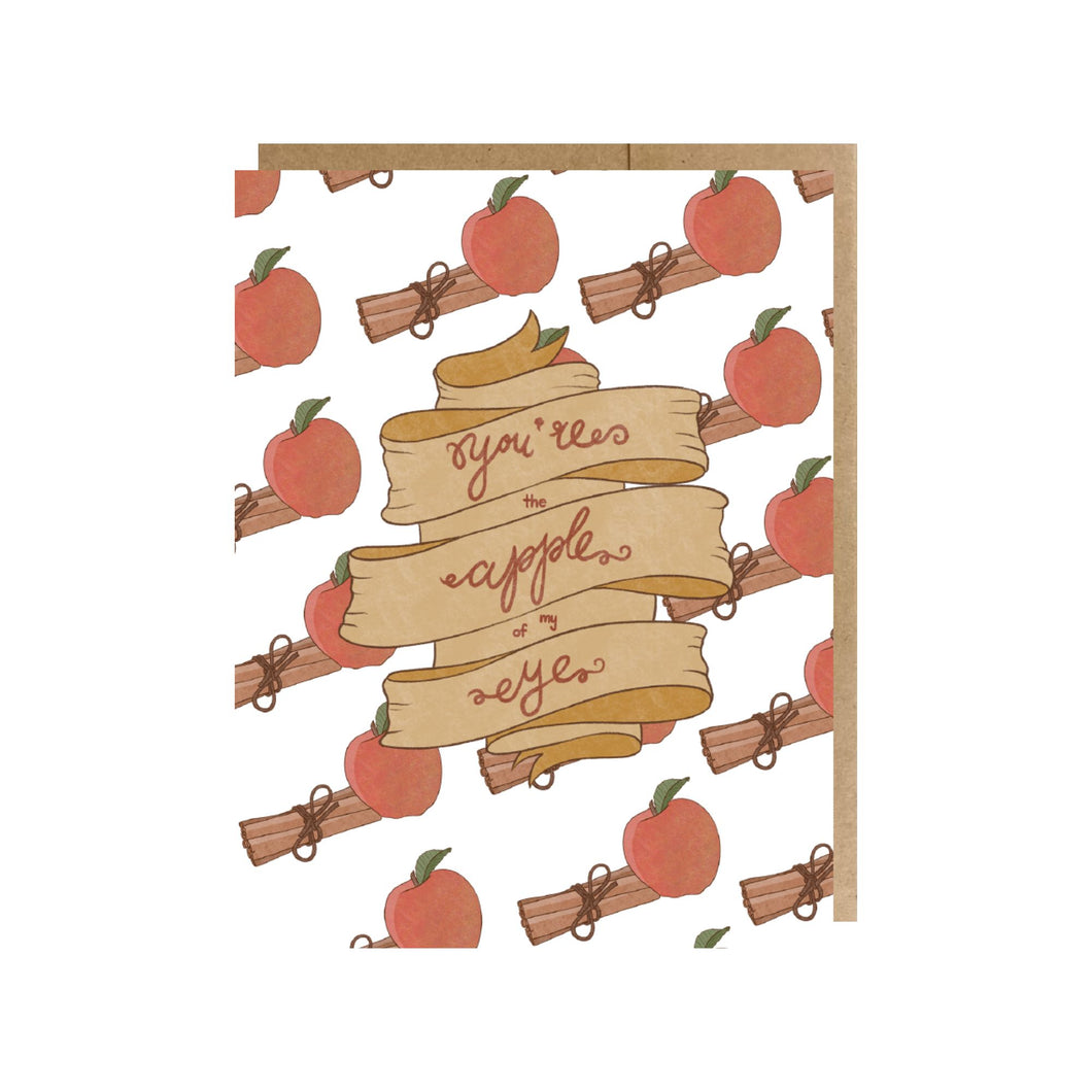 Apple Of My Eye Autumn Greeting Card