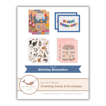Load image into Gallery viewer, Birthday Bestsellers (Set of 8) Greeting Cards
