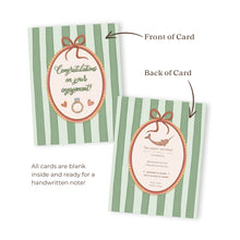 Load image into Gallery viewer, Congratulations On Your Engagement Greeting Card
