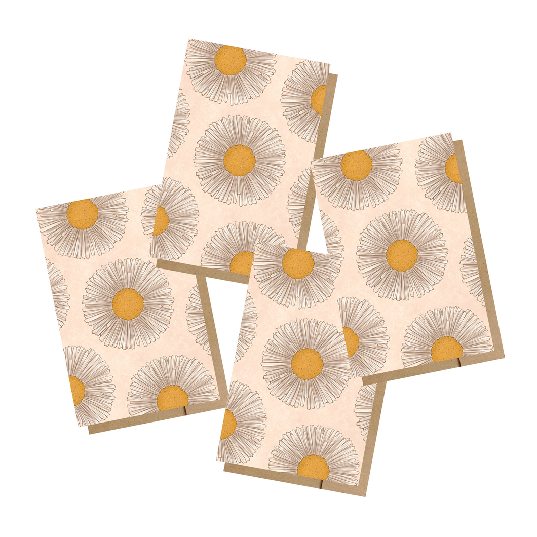 Daisies MINI Greeting Cards (Set of 4)