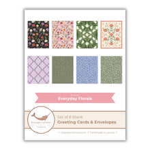 Load image into Gallery viewer, Everyday Florals (Set of 8) Greeting Cards
