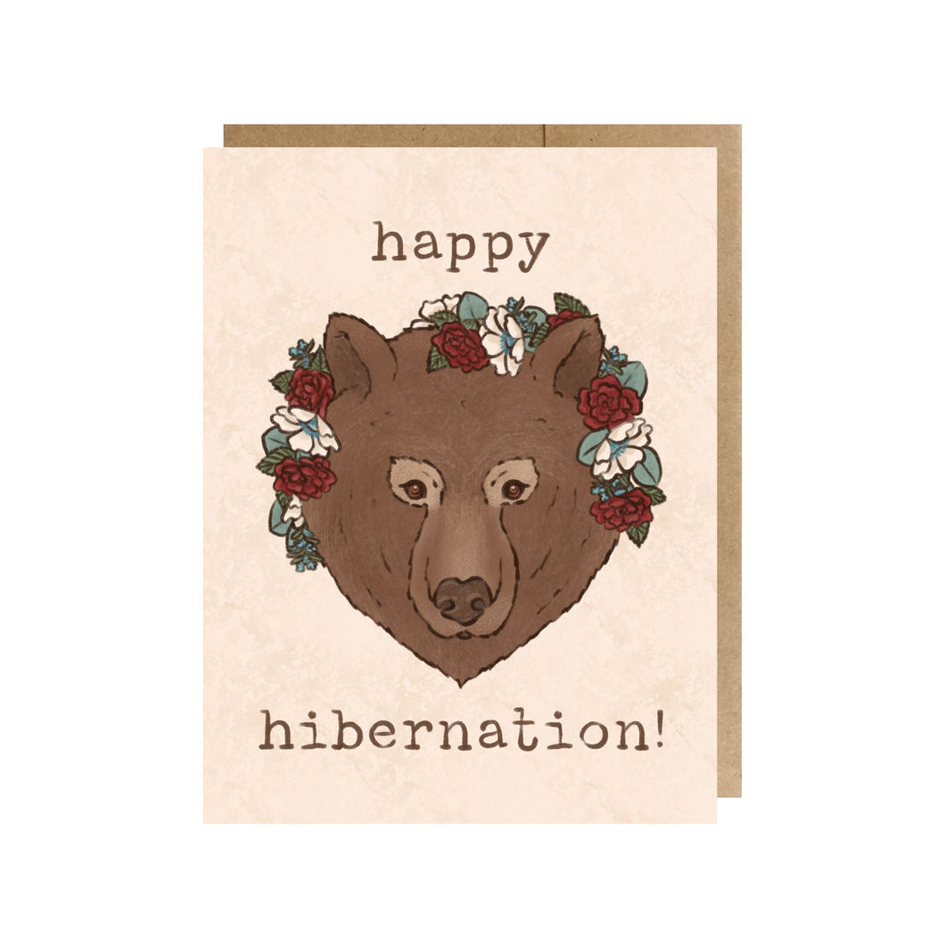 Happy Hibernation Greeting Card