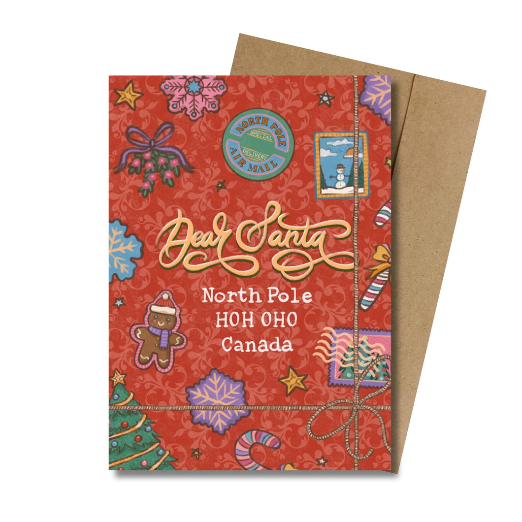 Letter to Santa MINI Greeting Card