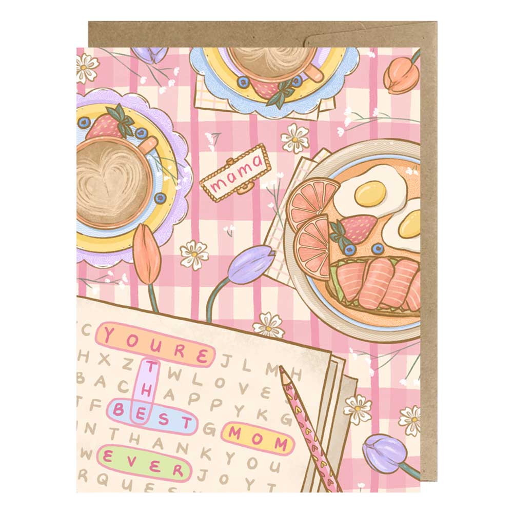 Brunch for Mom Greeting Card
