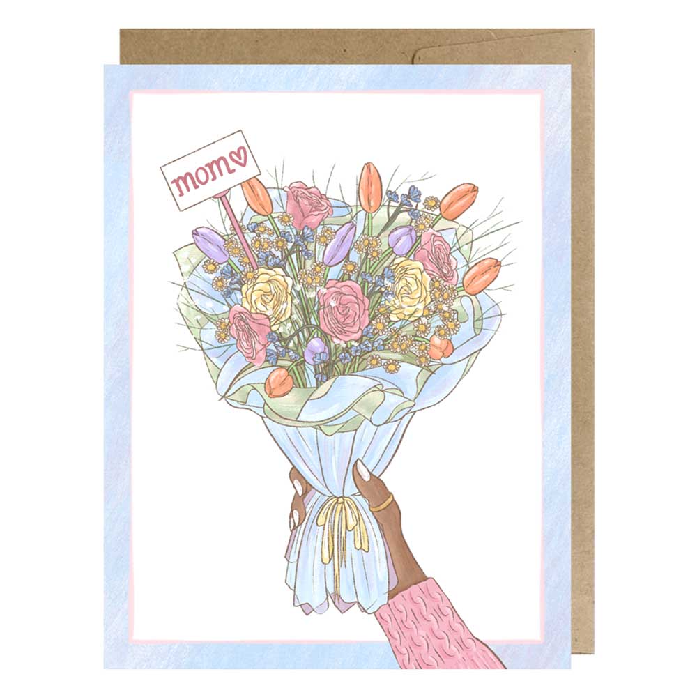 Flowers for Mom Greeting Card