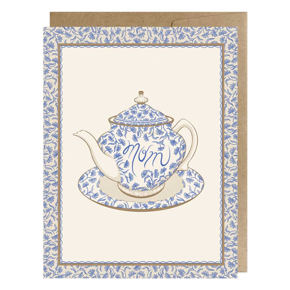 Teapot for Mom Greeting Card