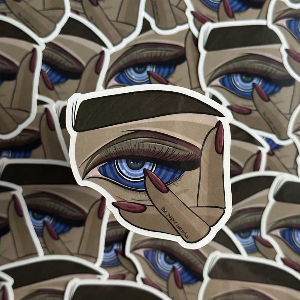 Nazar Evil Eye Sticker