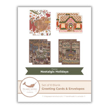 Load image into Gallery viewer, Nostalgic Holiday (Set of 8) Greeting Cards
