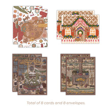 Load image into Gallery viewer, Nostalgic Holiday (Set of 8) Greeting Cards
