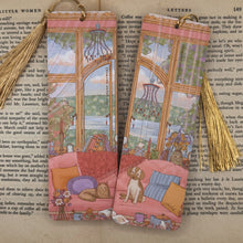 Load image into Gallery viewer, Spring Breeze Tasselled Bookmark
