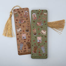 Load image into Gallery viewer, Summer Café Tasselled Bookmark
