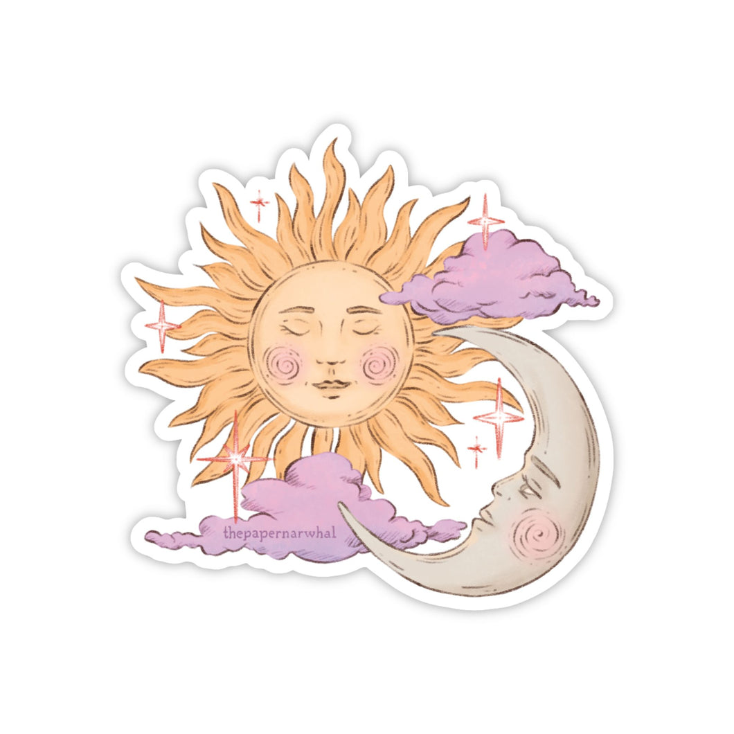 Sun & Moon Celestial Lovers Magnet