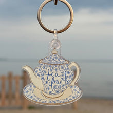 Load image into Gallery viewer, Tea Drunk Acrylic Keychain
