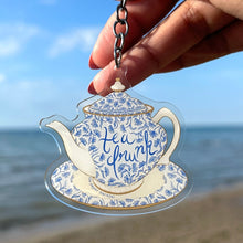 Load image into Gallery viewer, Tea Drunk Acrylic Keychain
