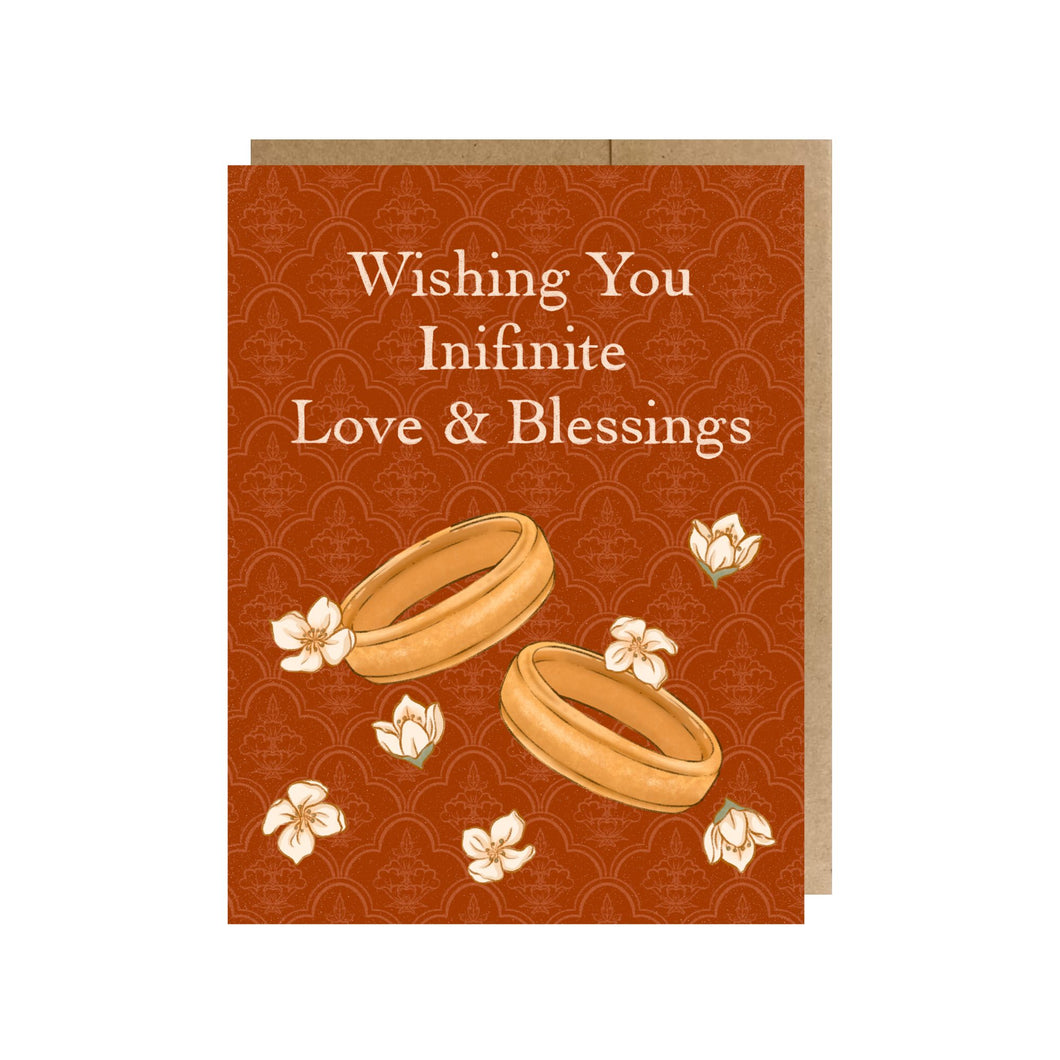 Infinite Love & Blessings Greeting Card