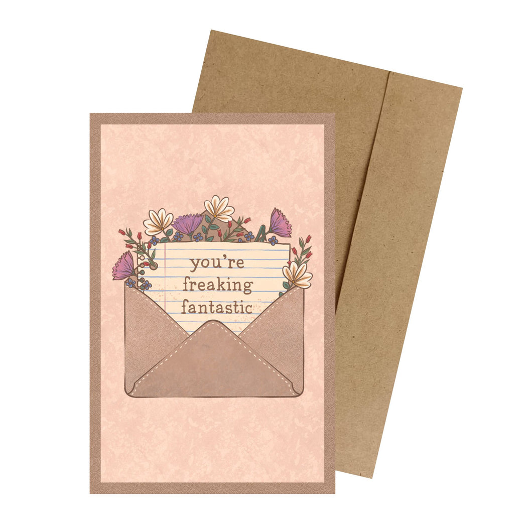 You're Freaking Fantastic MINI Greeting Card