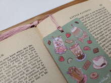 Load image into Gallery viewer, Summer Café Tasselled Bookmark
