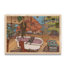 Load image into Gallery viewer, Fairy Bath Art Print
