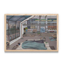 Load image into Gallery viewer, Factory Loft Art Print
