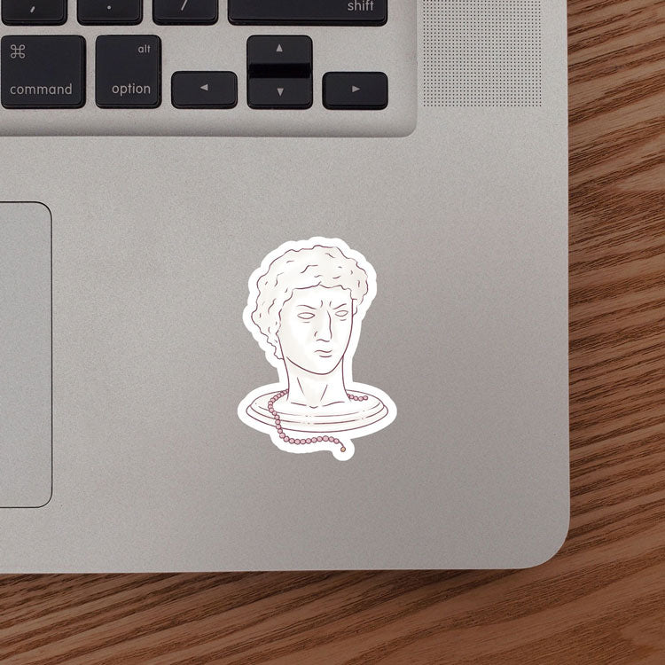 Caesar Sticker Angelcore Julius Caesar Sticker β The Paper Narwhal