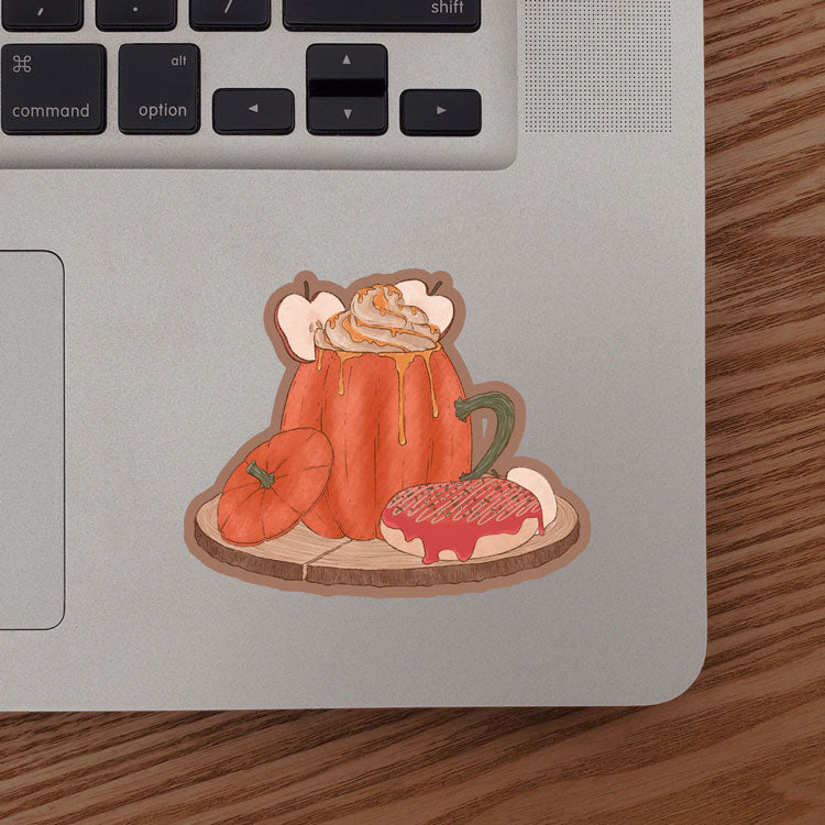 Pumpkin Spice Latte Sticker